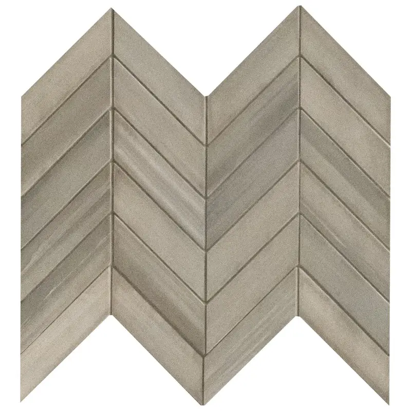 MSI Surfaces Mosaic Water Color Gray-Light Matte 12" x 15"
