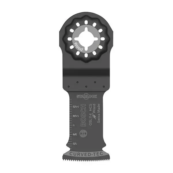 Bosch 1-1/4" Starlock Oscillating Multi Tool High-Carbon Steel Plunge Cut Blade
