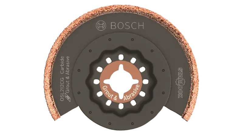 Bosch Oscillating Tool Blade Carbide with Grit Segment 2-1/2"