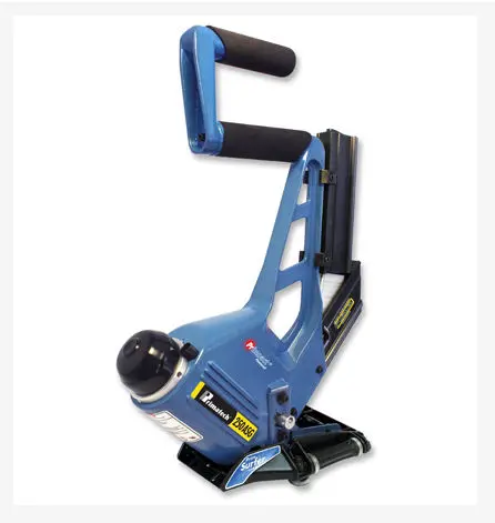 Primatech - Pneumatic Flooring Stapler 250ASG for Gymnasium Flooring with Adjustable Base on Roller