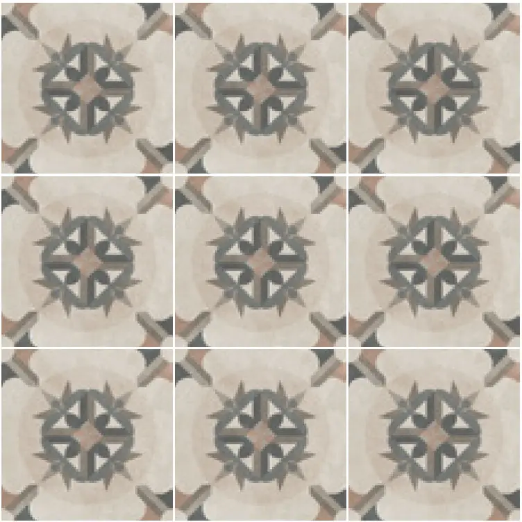 Centura Floor Tiles Patchwork Classic 02 Matte 8" x 8"