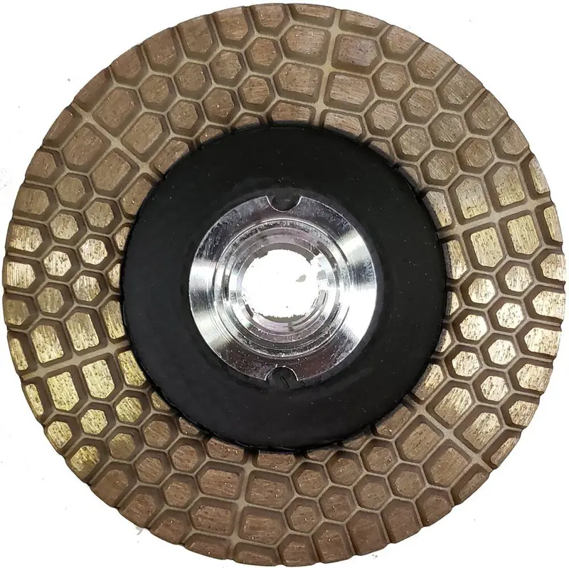 Piranha - Diamond Alligator Segmented Cup Wheel Resin Filling Fiber Series Coarse Grit 4"