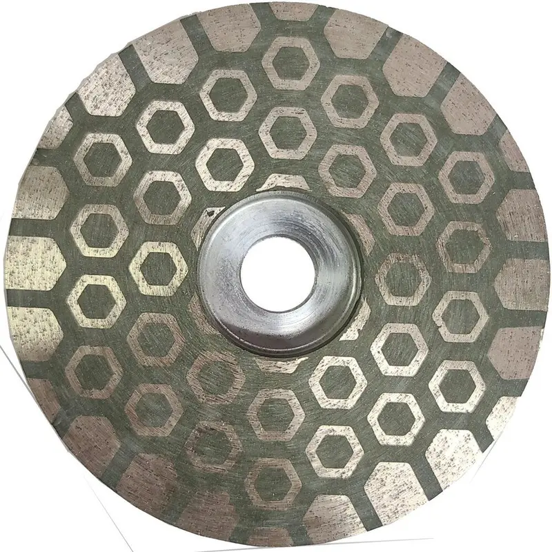 Piranha - Diamond Segmented Cup Wheel Infused Resin Filling Honey Comb Series Coarse Grit 4"
