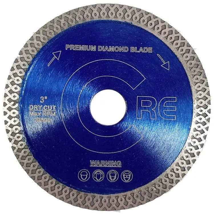 Core Abrasives - Silent Core Mesh Turbo Blade PAMTT for Porcelain 3"