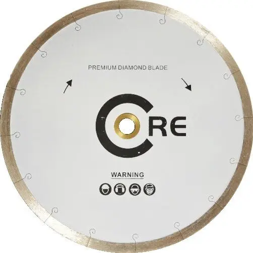 Core Abrasives - J-Slot Segmented Blade Papo-J for Porcelain 12"