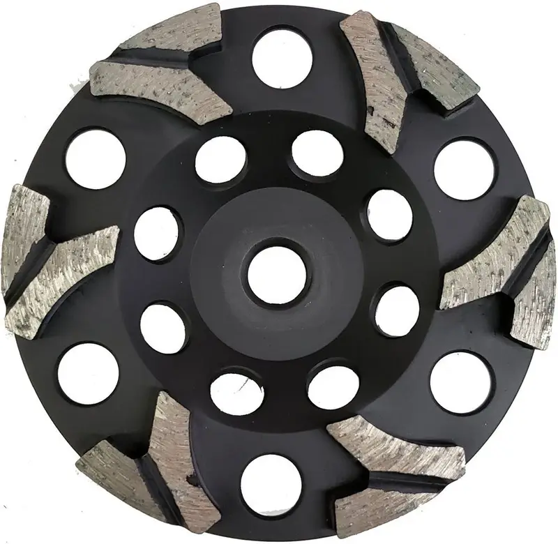 Piranha - Diamond Segmented Cup Wheel T-Shark Series 7"