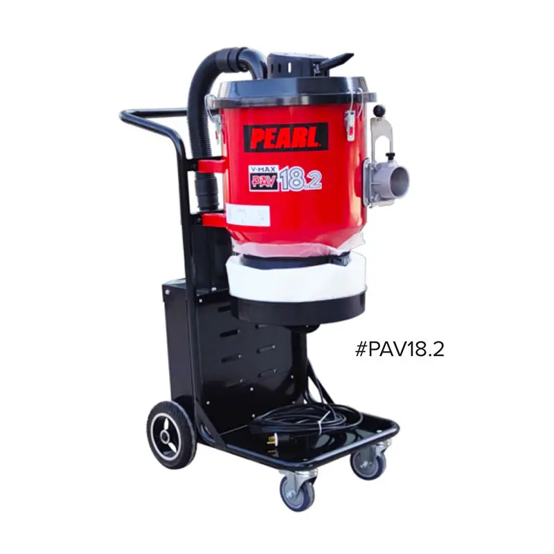 Pearl Abrasive - Industrial Vacuum Cleaner V-MAX HEPA 176 cfm