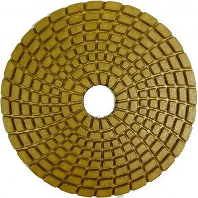Piranha Wet Polishing Pad Olivine 800 Grit 5"