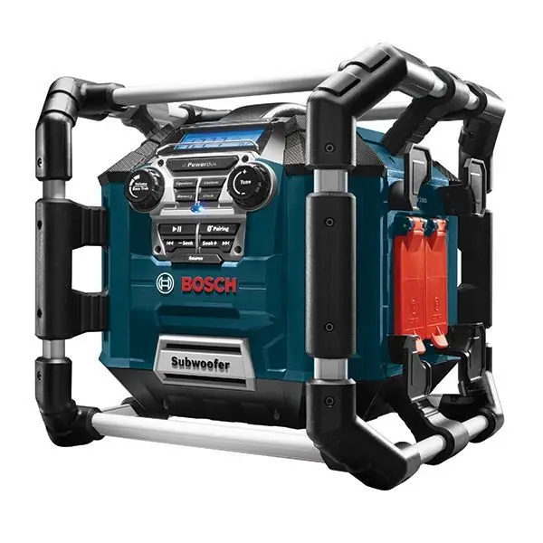 Bosch Power Boss Jobsite AM/FM Radio with Bluetooth