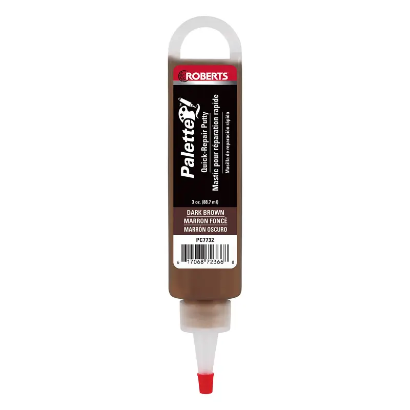 Roberts - Repair Putty for Wood, Laminate and Vinyl - Dark Brown (3 oz.)