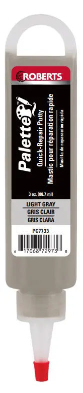 Roberts - Floor Rpair Kit Palette Quick-Repair Putty Light Gray 3 oz