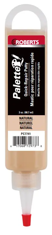Roberts - Floor Rpair Kit Palette Quick-Repair Putty Natural 3 oz