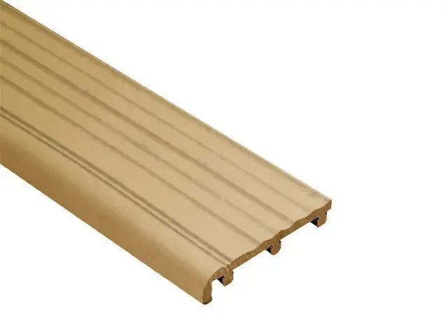 Schluter - TREP-B Replacement Tread - PVC Plastic Light Beige 2-1/8" (52 mm) x 8' 2 1/2"