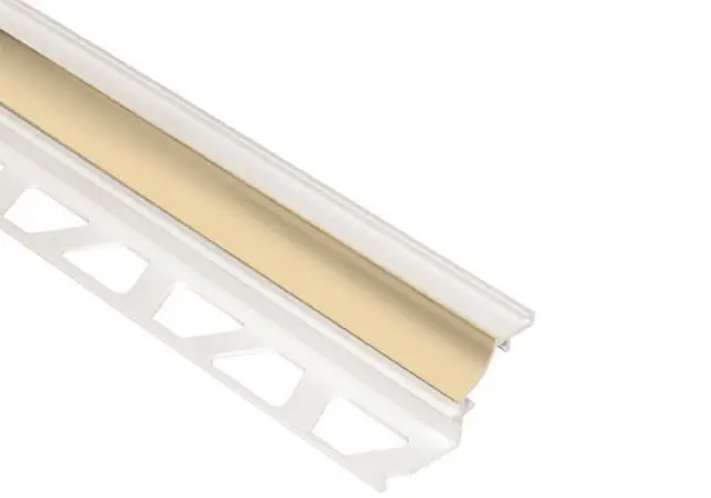 Schluter DILEX-PHK Cove-Shaped Profile with 3/8" Radius PVC Plastic Bahama 5/16" (8 mm) x 8' 2-1/2"