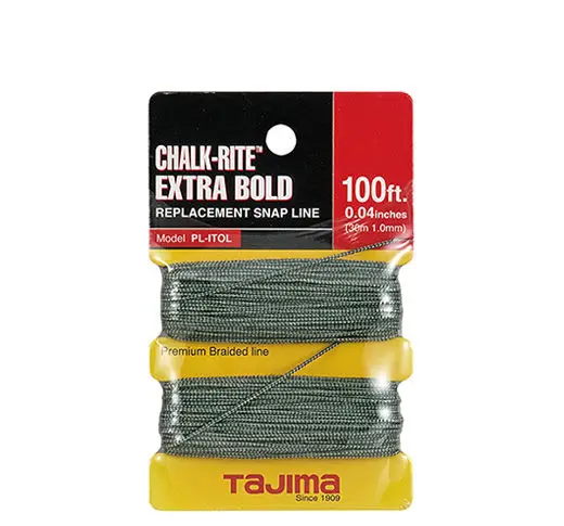Tajima - Chalk-Rite Extra Bold braided line 1.0mm x 30m/100ft