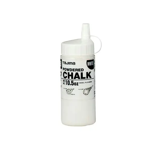 Tajima - Micro Chalk ultra-fine powder chalk - 10.5 oz. White