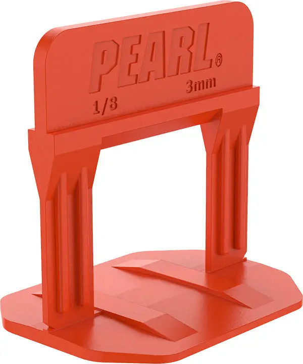 Pearl Abrasive - Leveling Clips PLS Red 1/8" (Pack of 250)