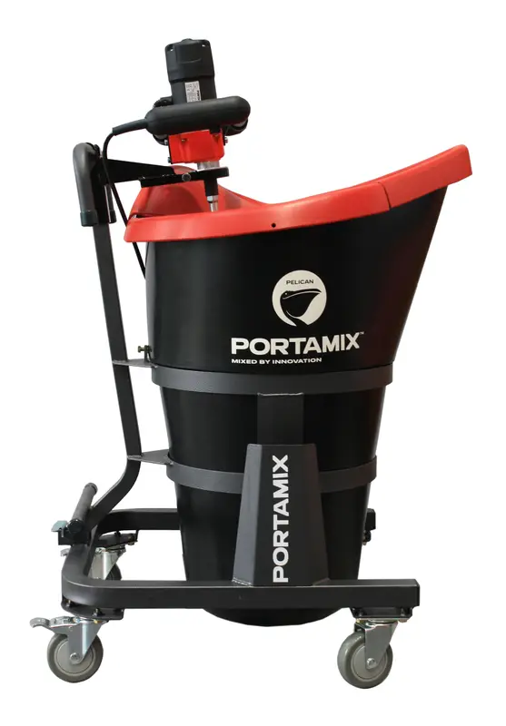 Portamix - Cart Kit Pelican 31-5/16" for Transport and Dust-Free Mixing