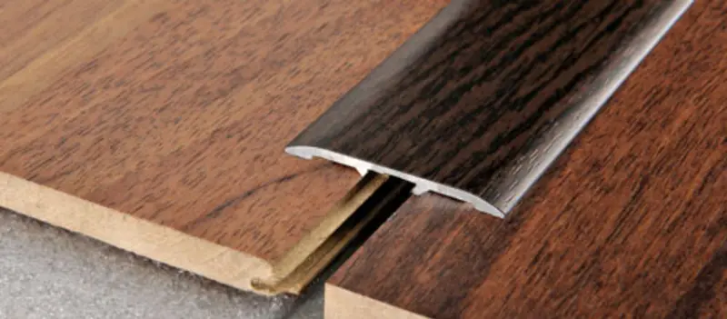 Progress Profiles - Metal Seam Cover SOL 40P Self-Adhesive Anodized Aluminum 05W Light Oak - 1-9/16" (40 mm) x 3' 3-3/8"