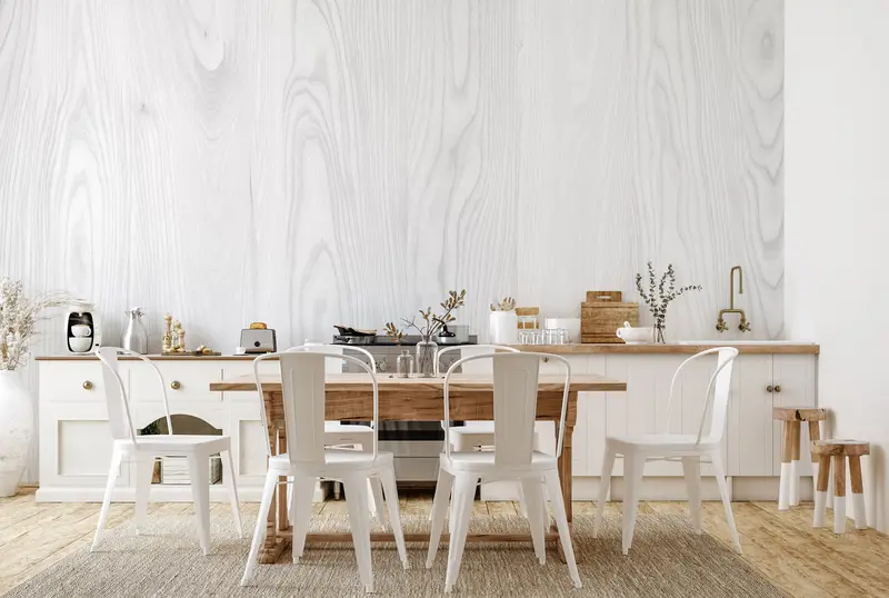 Muraluxe - Wall Panel COMPOSI 3mm #305 White Oak Matte 36" x 96" - 1/8" (3 mm)
