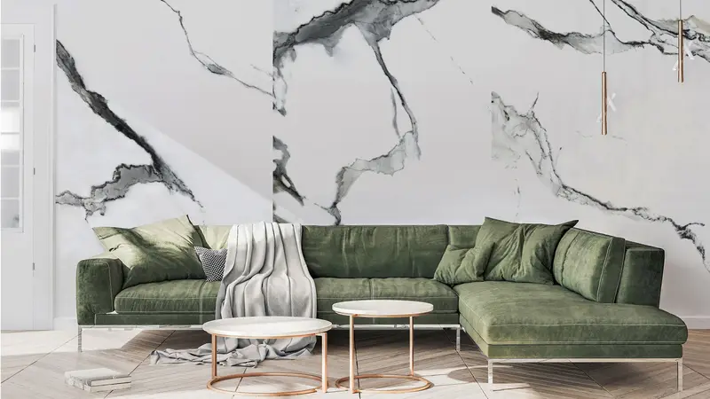 Muraluxe - Wall Panel COMPOSI 3mm #506 Statuario Matte 60" x 96" - 1/8" (3 mm)