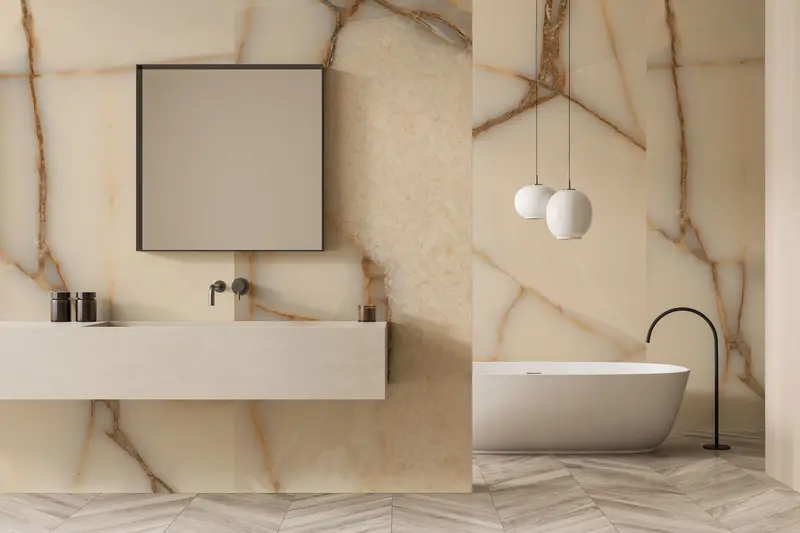 Muraluxe - Wall Panel COMPOSI 3mm #507 Calacatta Matte 60" x 96" - 1/8" (3 mm)