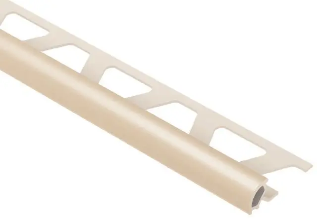 Schluter RONDEC Bullnose Edge Trim PVC Bahama 7/16" (11 mm) x 8' 2-1/2"