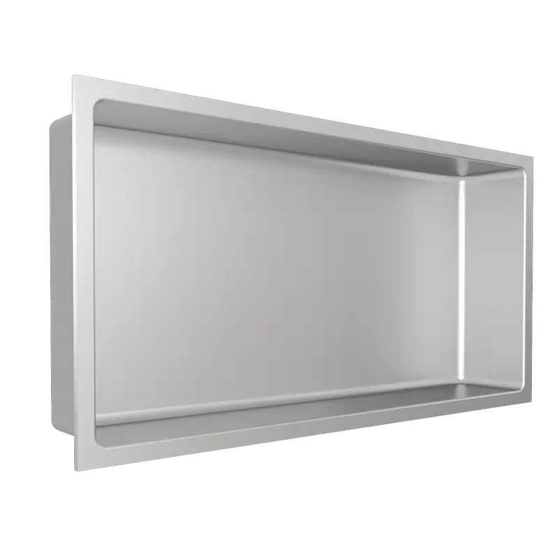 Fusion - Shower Niche Stainless Steel 12" x 24"
