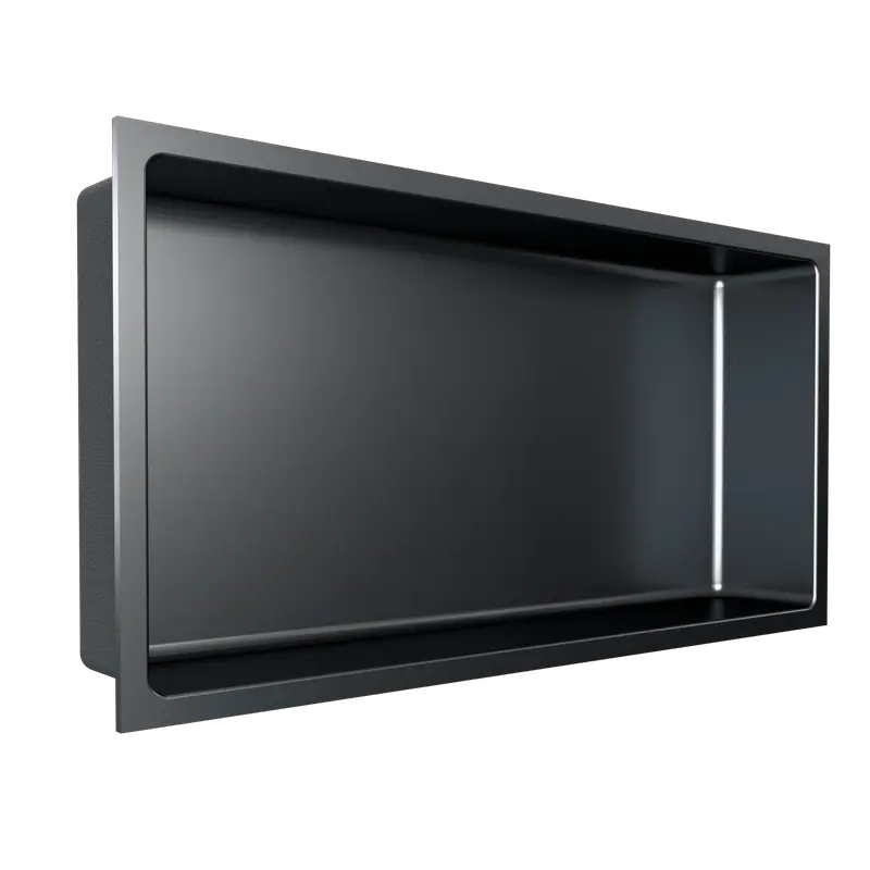 Fusion - Shower Niche Stainless Steel Nano 12" x 24"