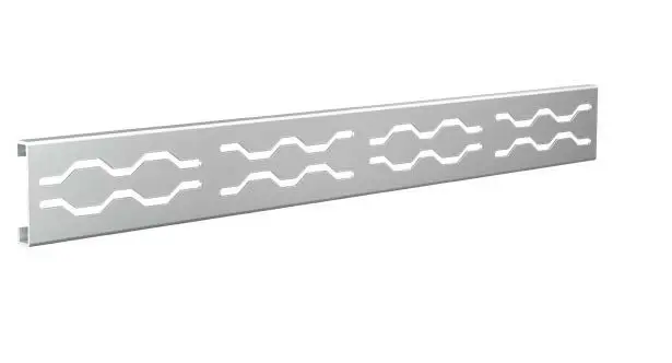 Fusion - Linear Shower Grate Stainless Steel 2-1/2" x 24"