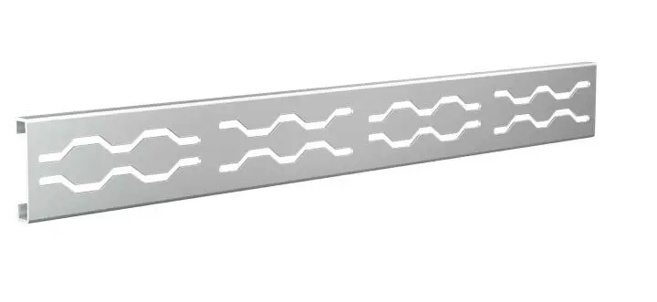 Fusion - Linear Shower Grate Stainless Steel 2-1/2" x 36"