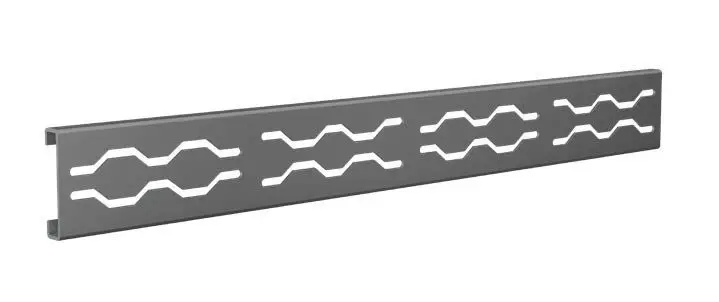 Fusion - Linear Shower Grate Stainless Steel Nano 2-1/2" x 36"