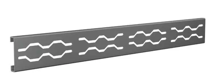 Fusion - Linear Shower Grate Stainless Steel Nano 2-1/2" x 42"