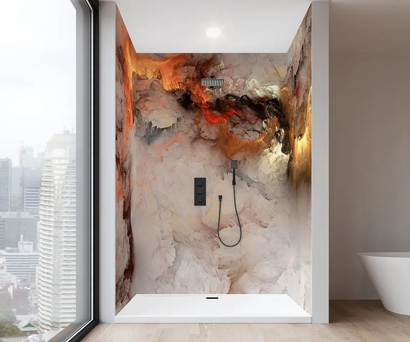 Muraluxe - Shower wall kits Proselect - Alcove (3 panels) - 101 Glossy - 32", 48", 32" x 96"