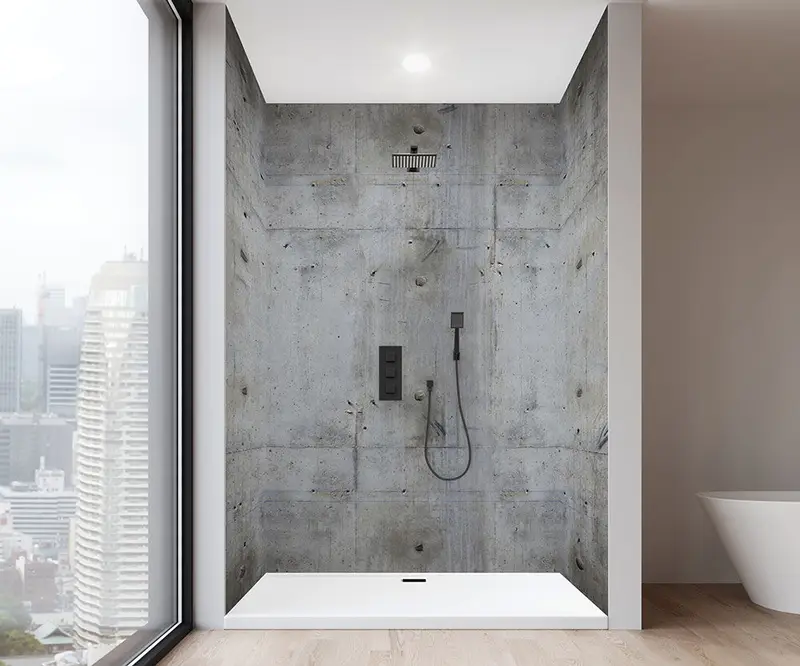 Muraluxe - Shower wall kits Proselect - Alcove (3 panels) - 201 Matte - 32", 48", 32" x 96"
