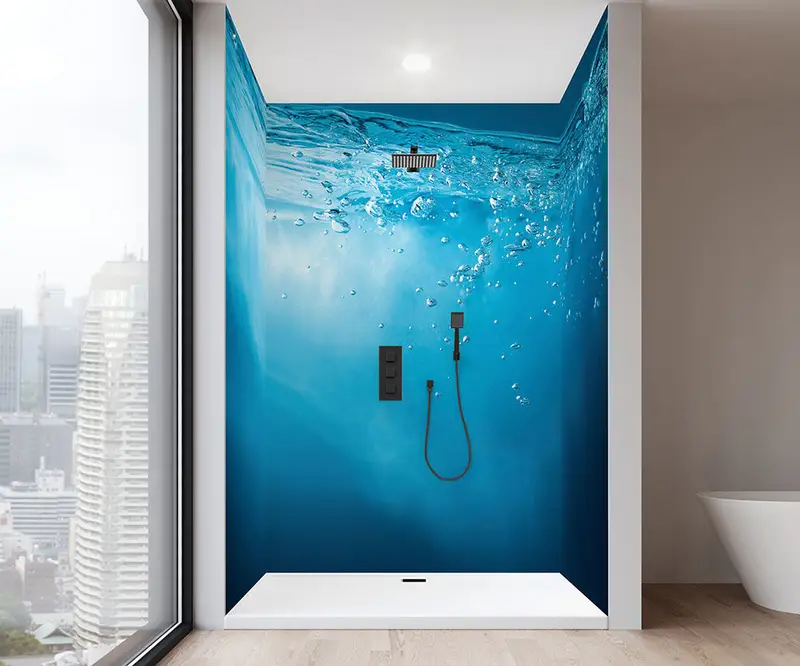 Muraluxe - Shower wall kits Proselect - Alcove (3 panels) - 643 Glossy - 32", 48", 32" x 96"