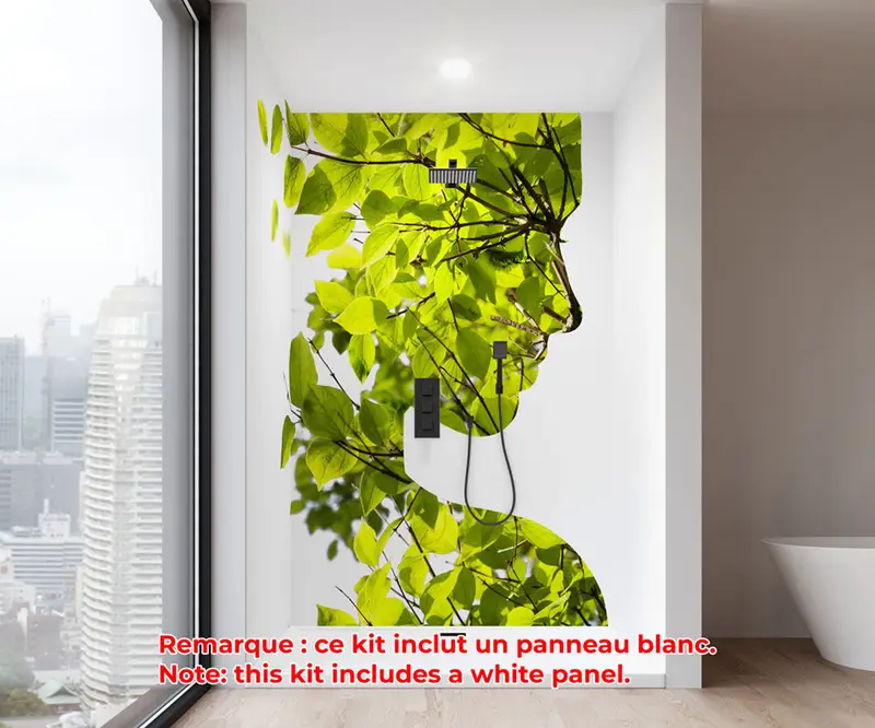 Muraluxe - Shower wall kits Proselect - Alcove (3 panels) - 118 Glossy - 32", 60", 32" x 96"