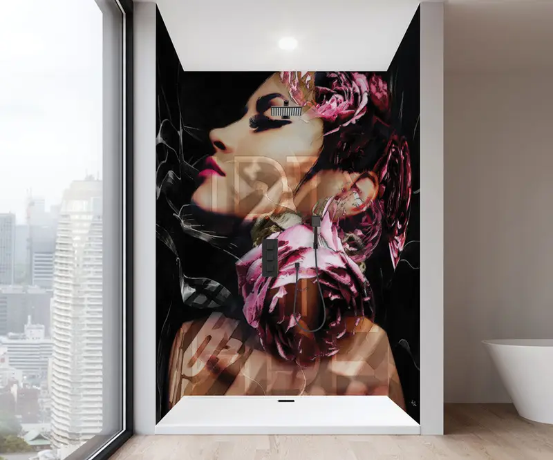 Muraluxe - Shower wall kits Proselect - Alcove (3 panels) - RDM Matte - 36", 36", 36" x 96"