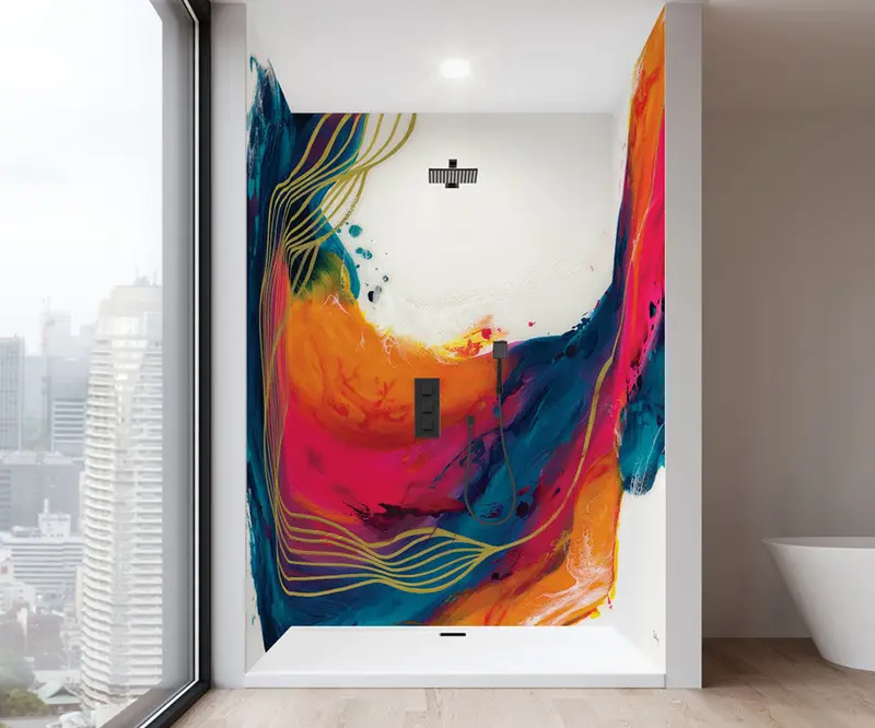 Muraluxe - Shower wall kits Proselect - Alcove (3 panels) - SAY Glossy - 36", 36", 36" x 96"