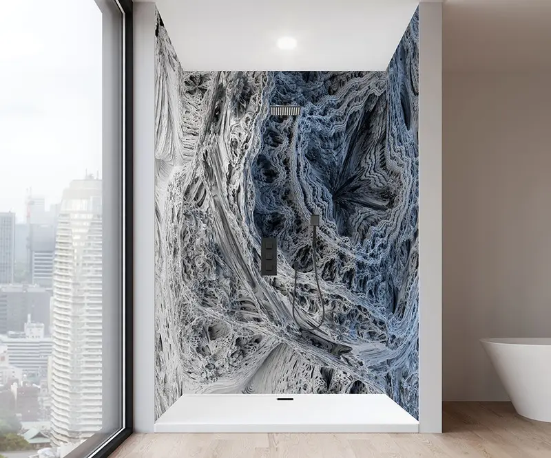 Muraluxe - Shower wall kits Proselect - Alcove (3 panels) - 129 Matte - 36", 48", 36" x 96"