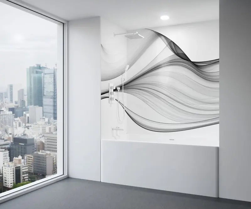Muraluxe - Shower wall kits Proselect - Bath alcove (3 panels) - 116 Matte - 32",60",32" x 77"