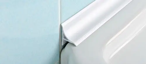 Progress Profiles - Shower Molding PROBATH PVC White 13/16" (20 mm) x 8' 2-7/16"