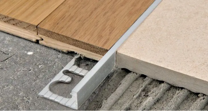Progress Profiles - Tile Edge Trim Proterminal Anodized Aluminum Silver (8 mm) 5/16" x 8' 10-5/16"