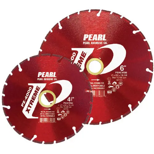 Pearl Abrasive - Metal Cutting Saw Blade Xtreme PX-4000 4-1/2" x 0.05" x 5/8"