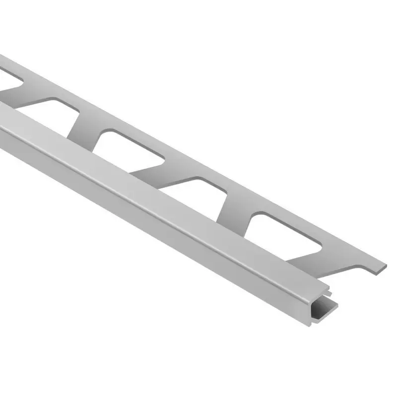 Schluter - QUADEC Square Edge Trim - Aluminum Anodized Matte 3/16" (4.5 mm) x 8' 2-1/2"