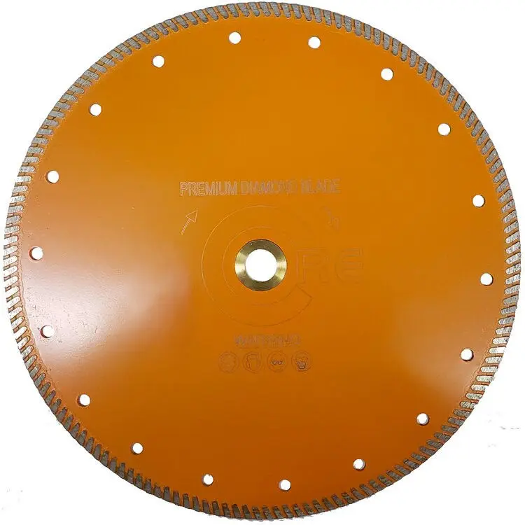 Core Abrasives - Ultra Thin Turbo Segment Blade QHB for Granite 7"