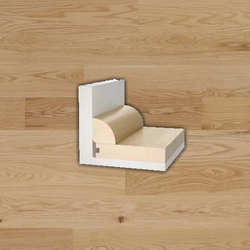 Lauzon Collection Engineered Hardwood Atlas Ultra-Matte Quarter Round North American Oak 84"