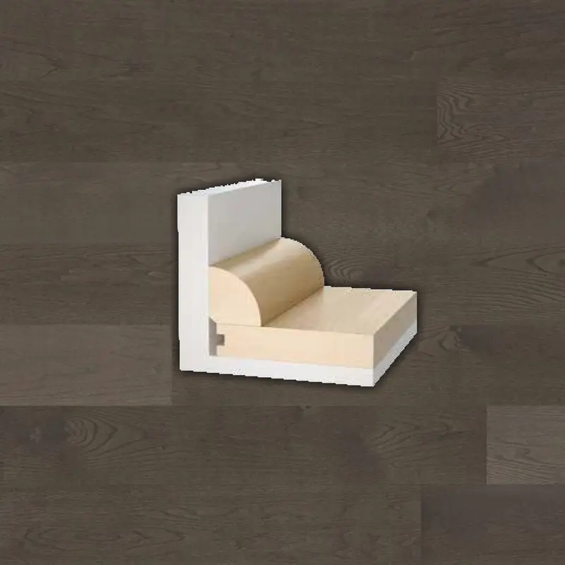 Lauzon Collection Engineered Hardwood Clement Hill Ultra-Matte Quarter Round European White Oak 84"
