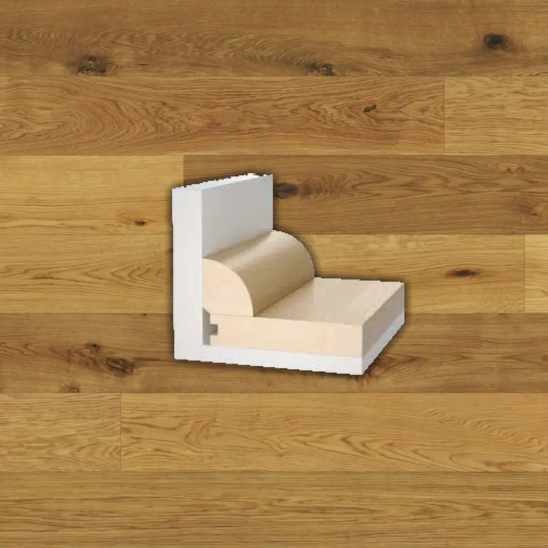 Lauzon Collection Engineered Hardwood Napa Ultra-Matte Quarter Round European White Oak 84"