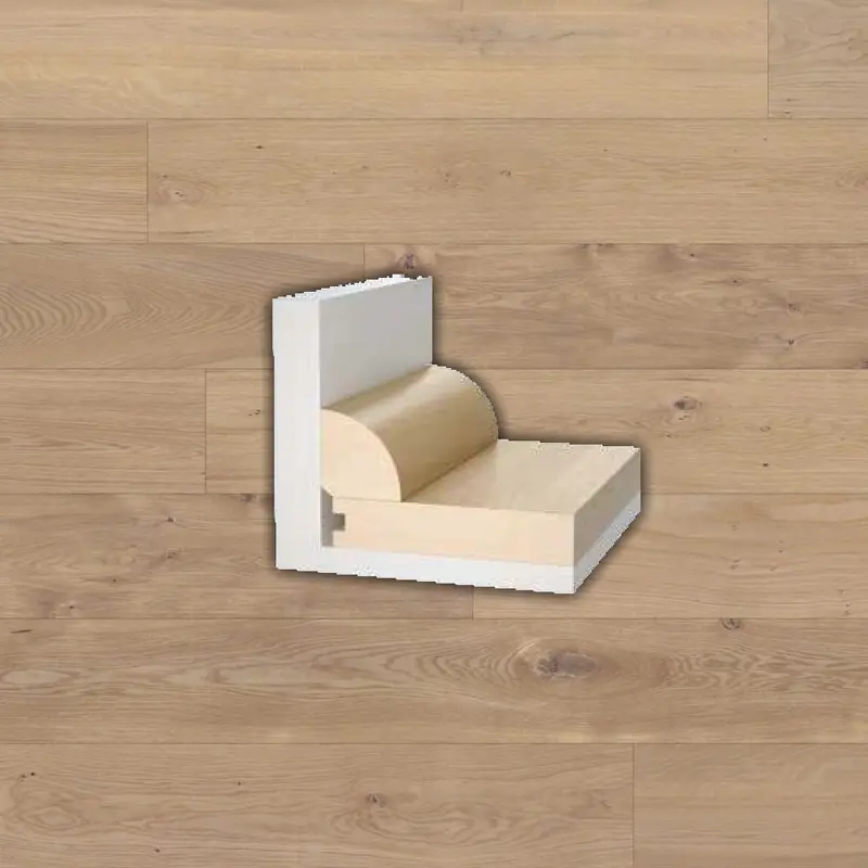Lauzon Collection Engineered Hardwood Serenity Ultra-Matte Quarter Round European White Oak 84"